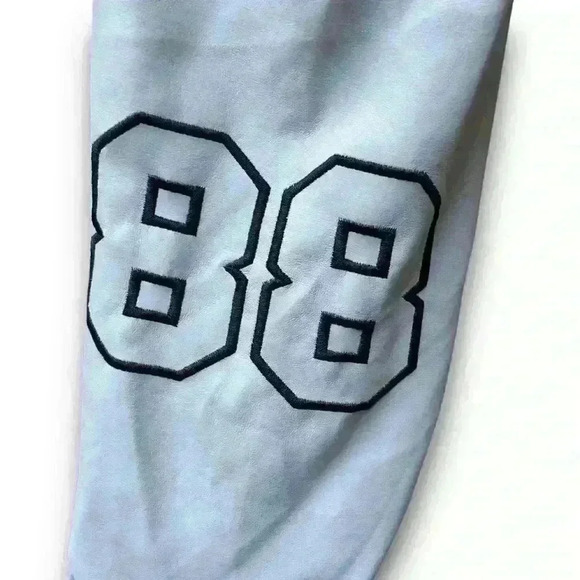 edikted retro letterman varsity jacket bomber button-up faux leather sleeves‎ s - Picture 6 of 9